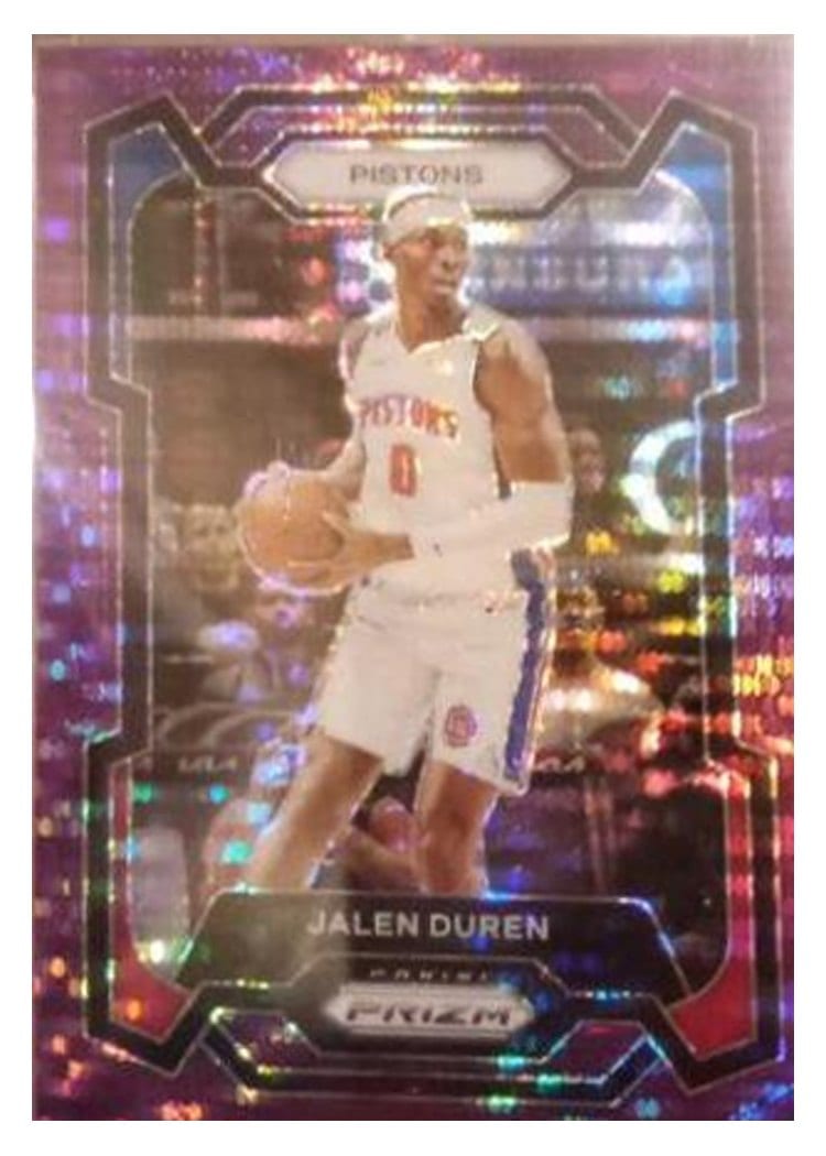 2023-24 Panini Prizm Base Set Jalen Duren #210 card