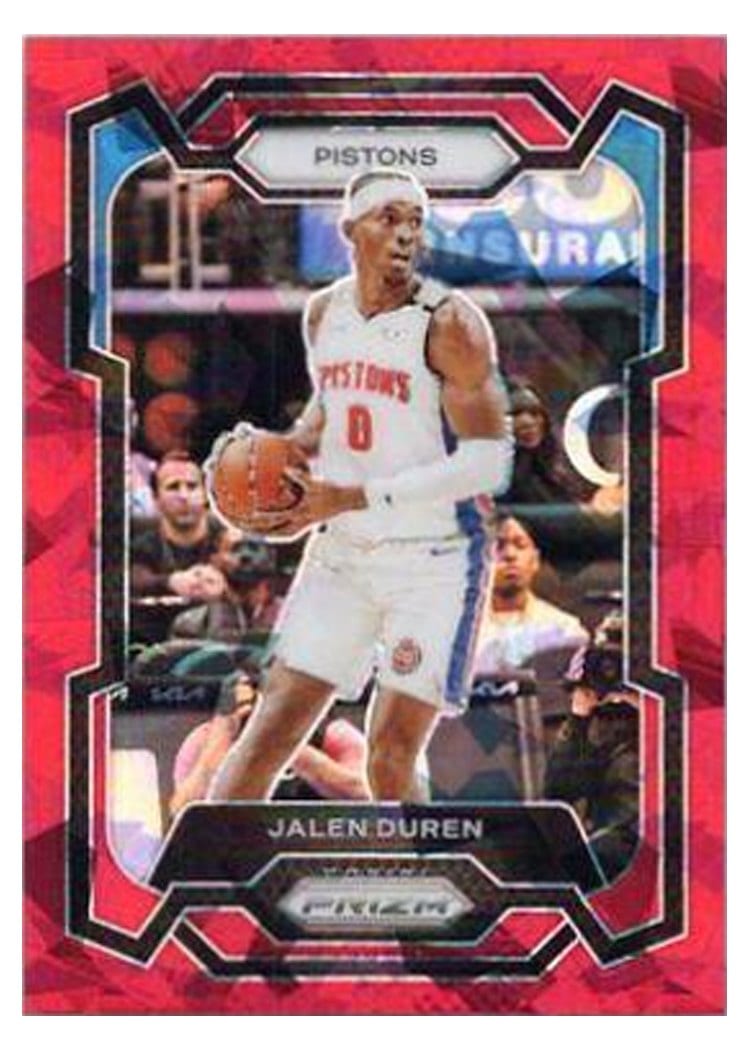 2023-24 Panini Prizm Base Set Jalen Duren #210 card