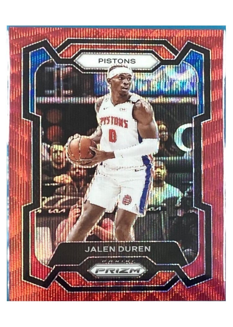 2023-24 Panini Prizm Base Set Jalen Duren #210 card