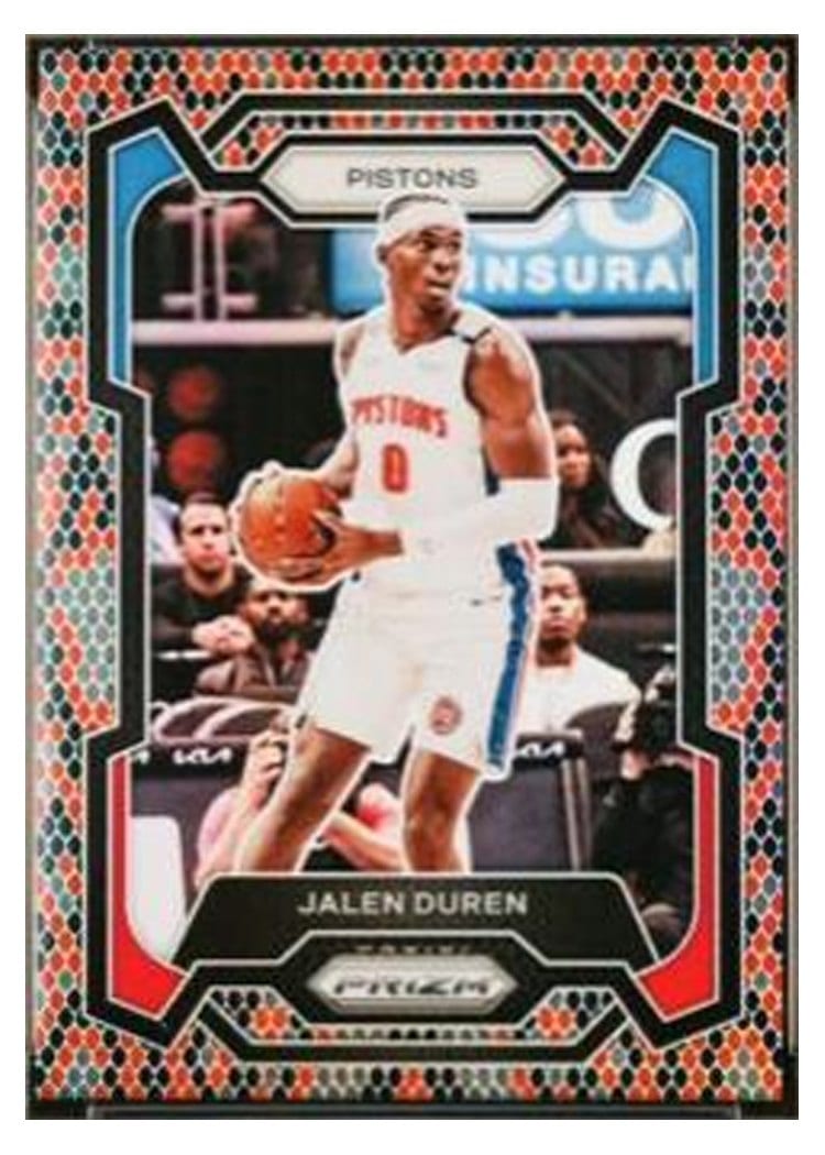 2023-24 Panini Prizm Base Set Jalen Duren #210 card