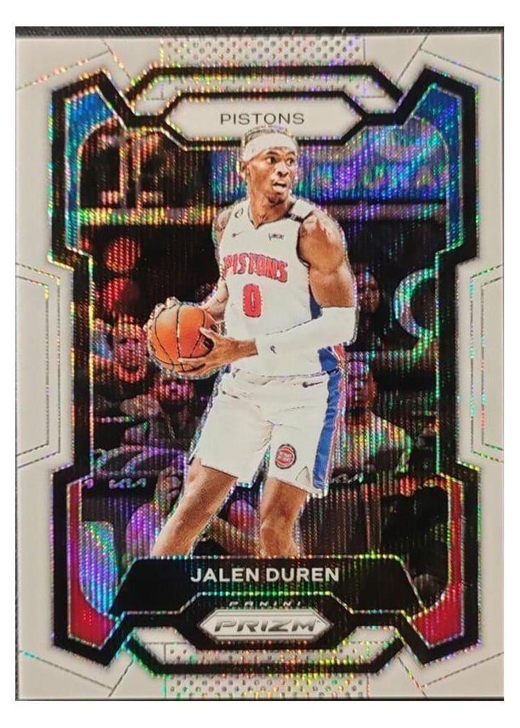 2023-24 Panini Prizm Base Set Jalen Duren #210 card