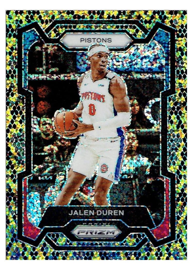 2023-24 Panini Prizm Base Set Jalen Duren #210 card