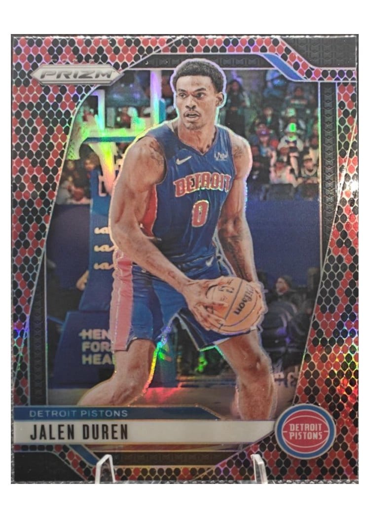 2024-25 Panini Prizm Base Set Jalen Duren #20 card