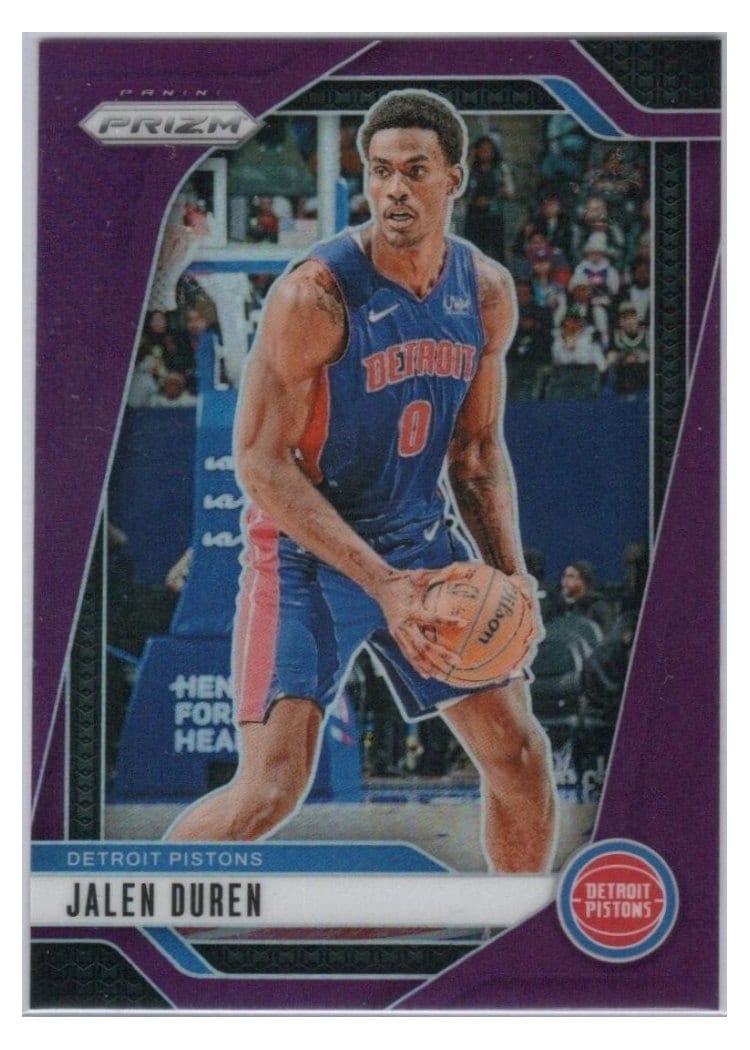 2024-25 Panini Prizm Base Set Jalen Duren #20 card