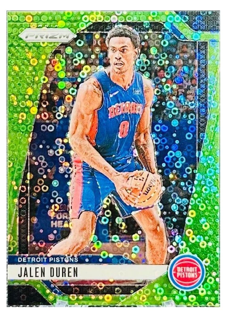 2024-25 Panini Prizm Base Set Jalen Duren #20 card
