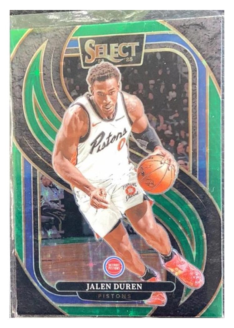 2024-25 Panini Select Base Set Jalen Duren #160 card