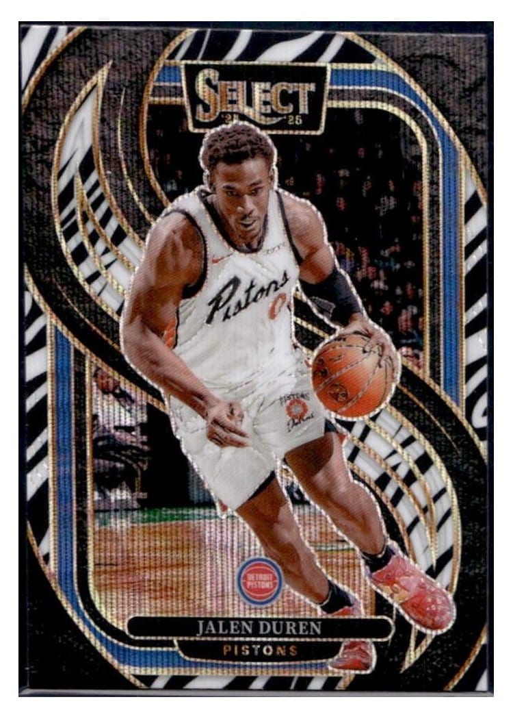 2024-25 Panini Select Base Set Jalen Duren #160 card