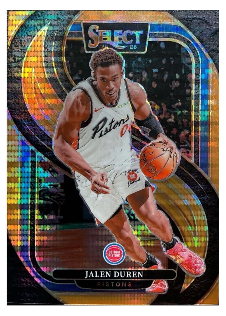 2024-25 Panini Select Base Set Jalen Duren #160 card