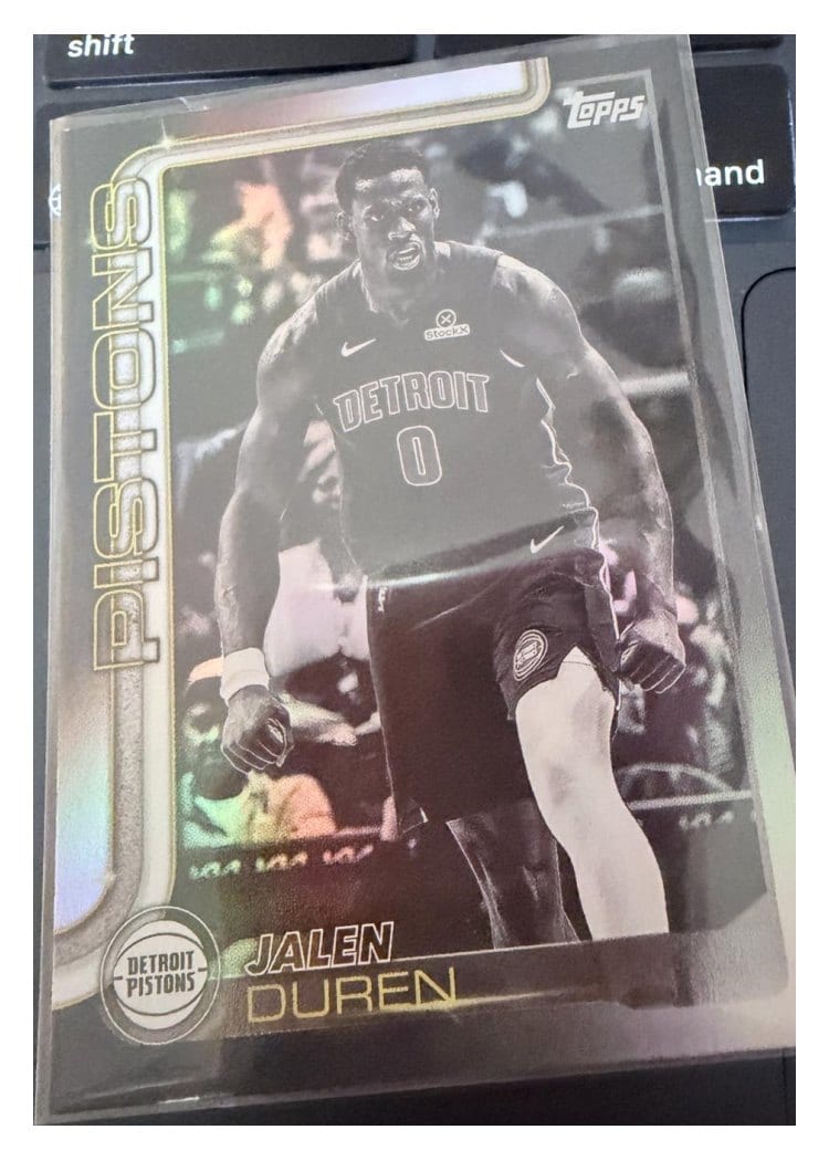 2025-26 Topps Base Set Jalen Duren #41 card