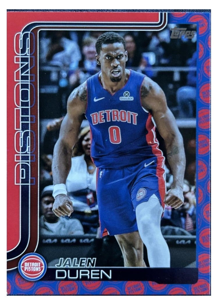 2025-26 Topps Base Set Jalen Duren #41 card