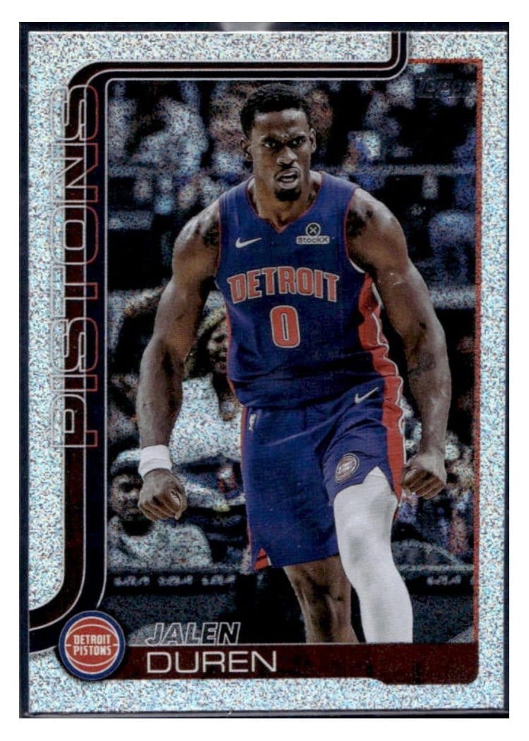 2025-26 Topps Base Set Jalen Duren #41 card