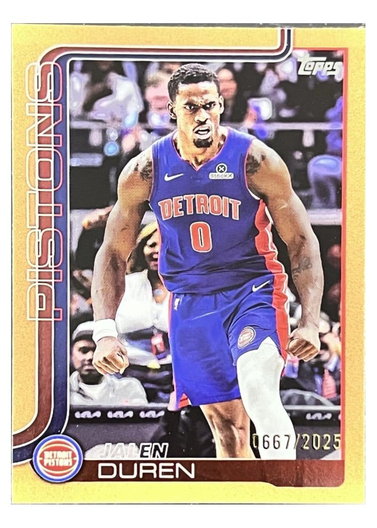 2025-26 Topps Base Set Jalen Duren #41 card