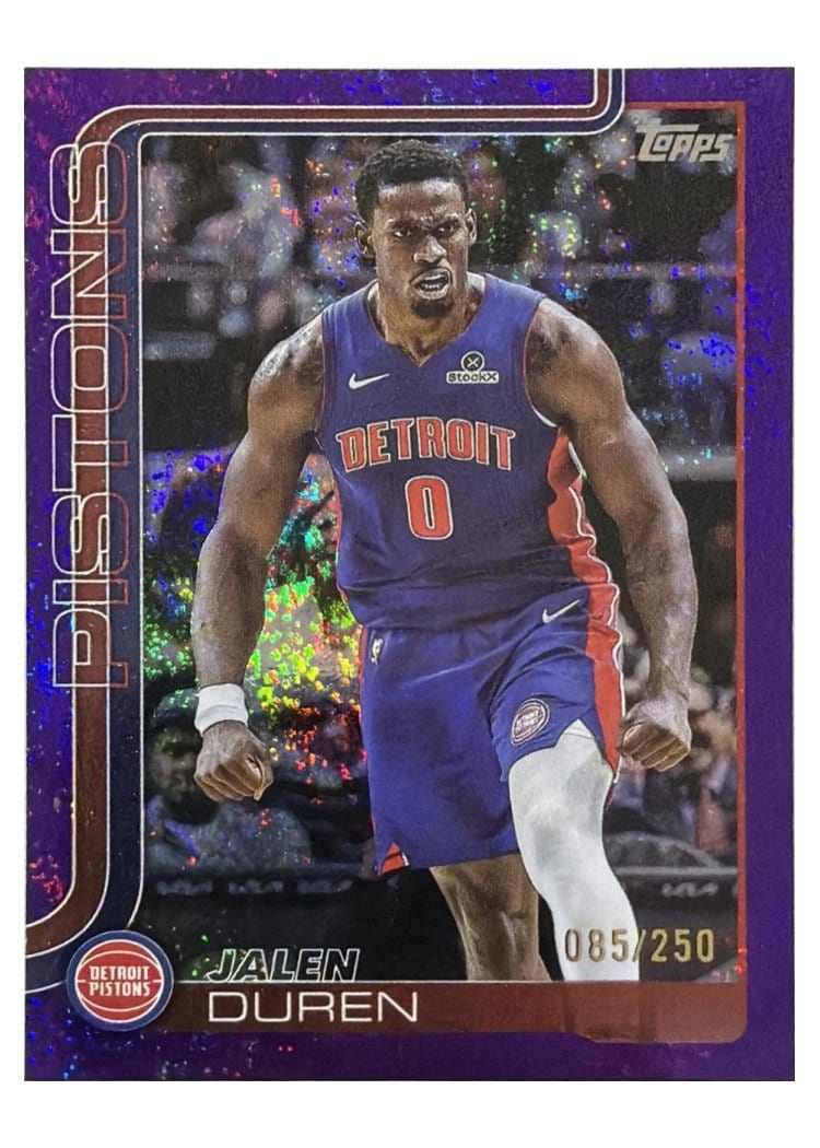 2025-26 Topps Base Set Jalen Duren #41 card