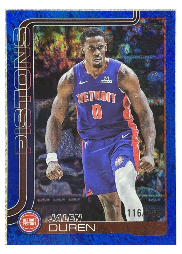 2025-26 Topps Base Set Jalen Duren #41 card