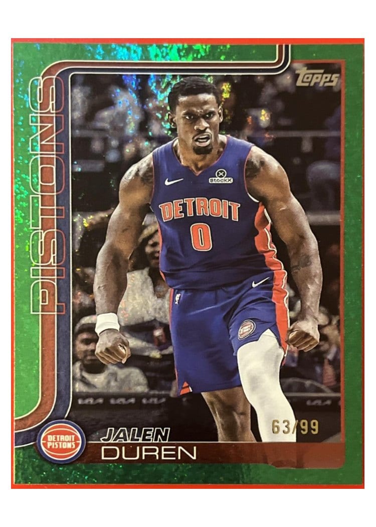 2025-26 Topps Base Set Jalen Duren #41 card