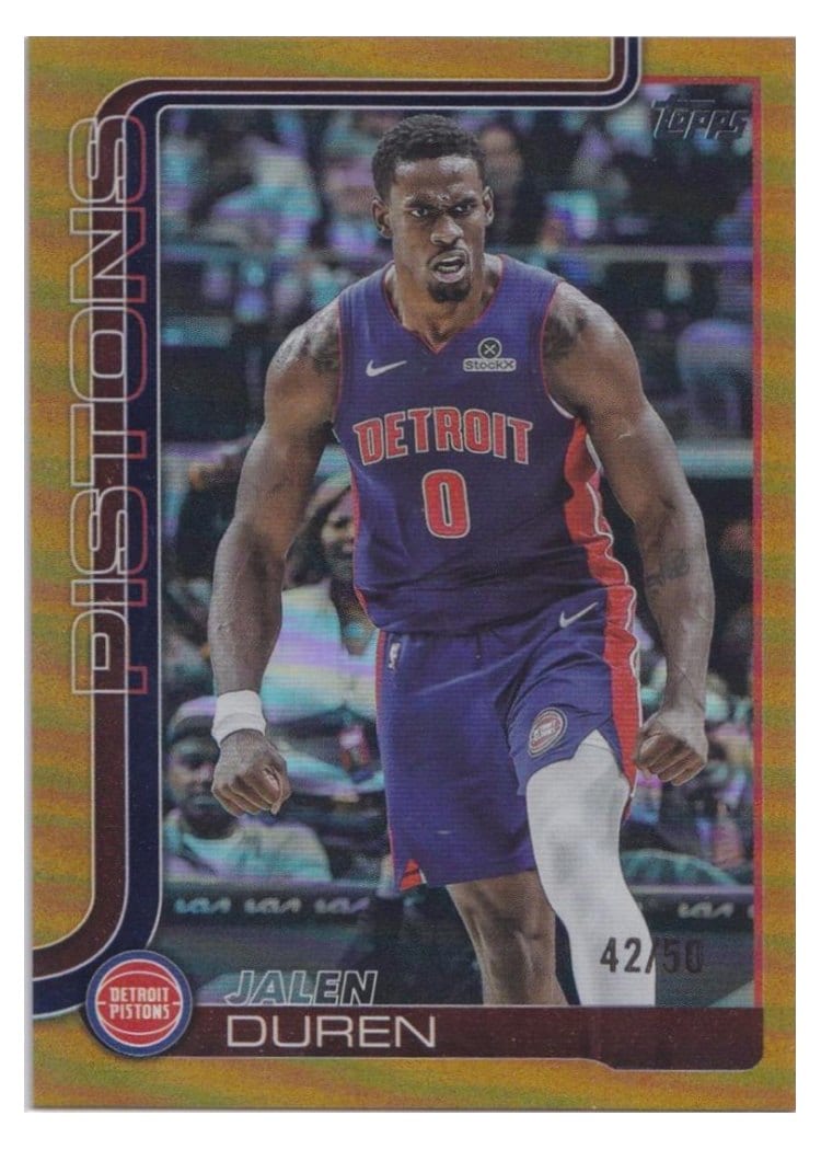 2025-26 Topps Base Set Jalen Duren #41 card