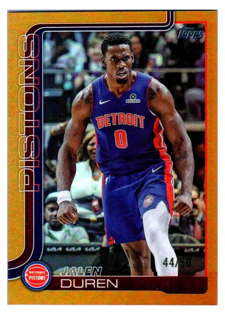 2025-26 Topps Base Set Jalen Duren #41 card