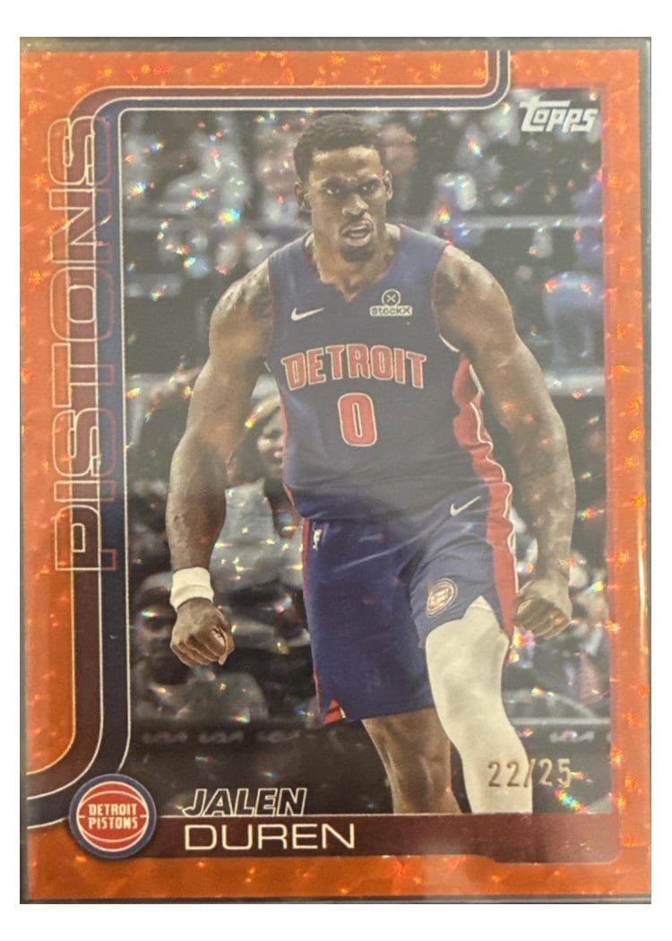 2025-26 Topps Base Set Jalen Duren #41 card