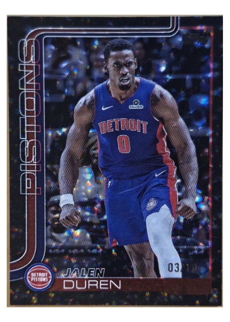 2025-26 Topps Base Set Jalen Duren #41 card
