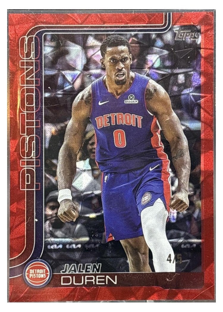 2025-26 Topps Base Set Jalen Duren #41 card