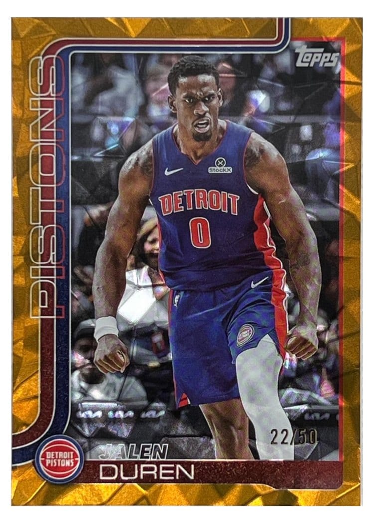 2025-26 Topps Base Set Jalen Duren #41 card