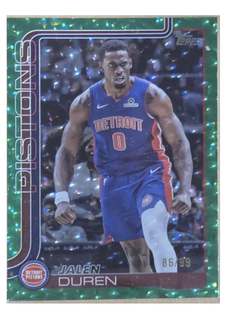 2025-26 Topps Base Set Jalen Duren #41 card