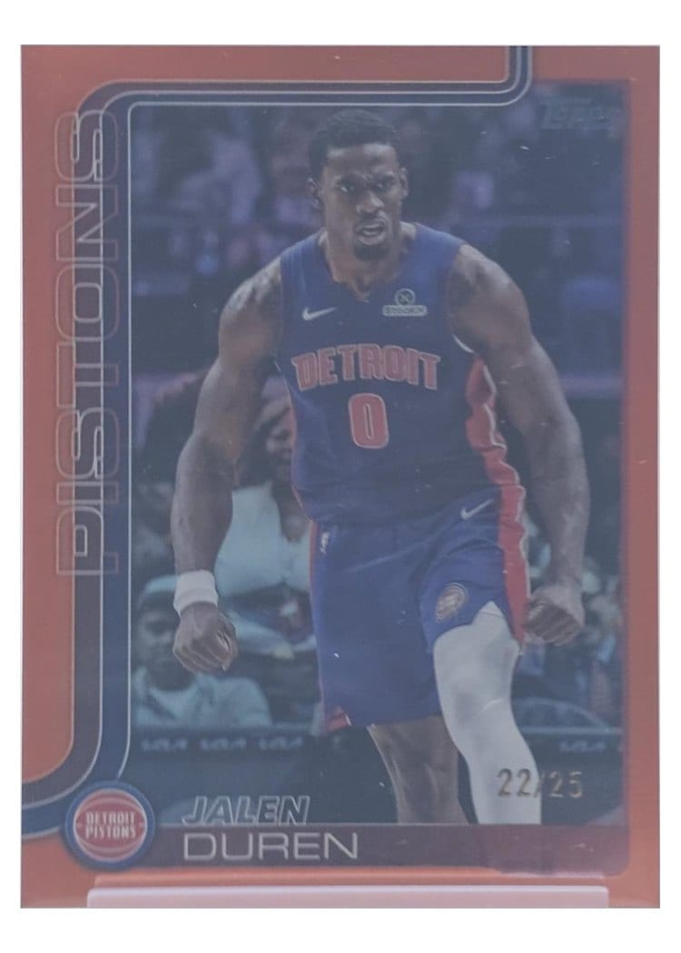 2025-26 Topps Base Set Jalen Duren #41 card