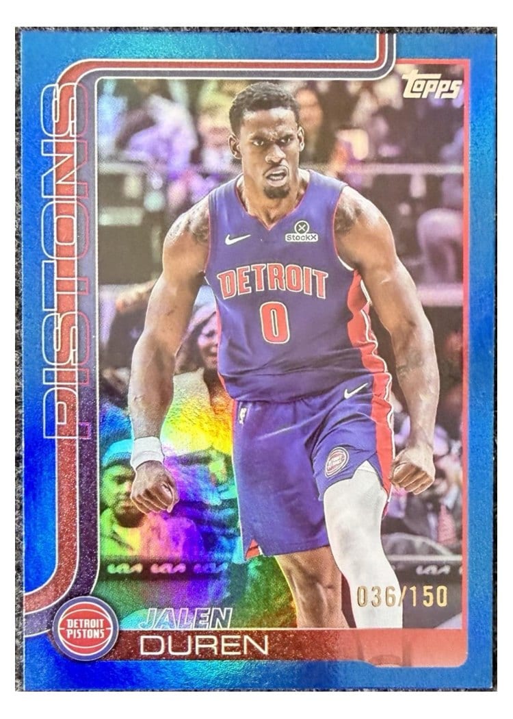 2025-26 Topps Base Set Jalen Duren #41 card