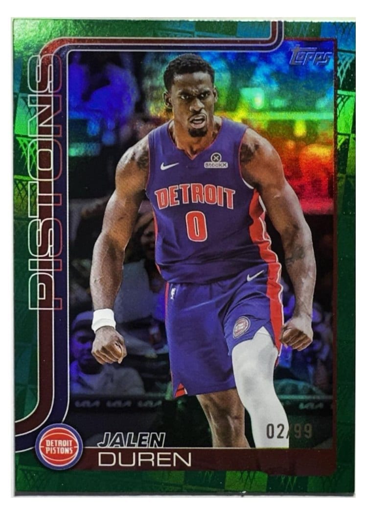 2025-26 Topps Base Set Jalen Duren #41 card