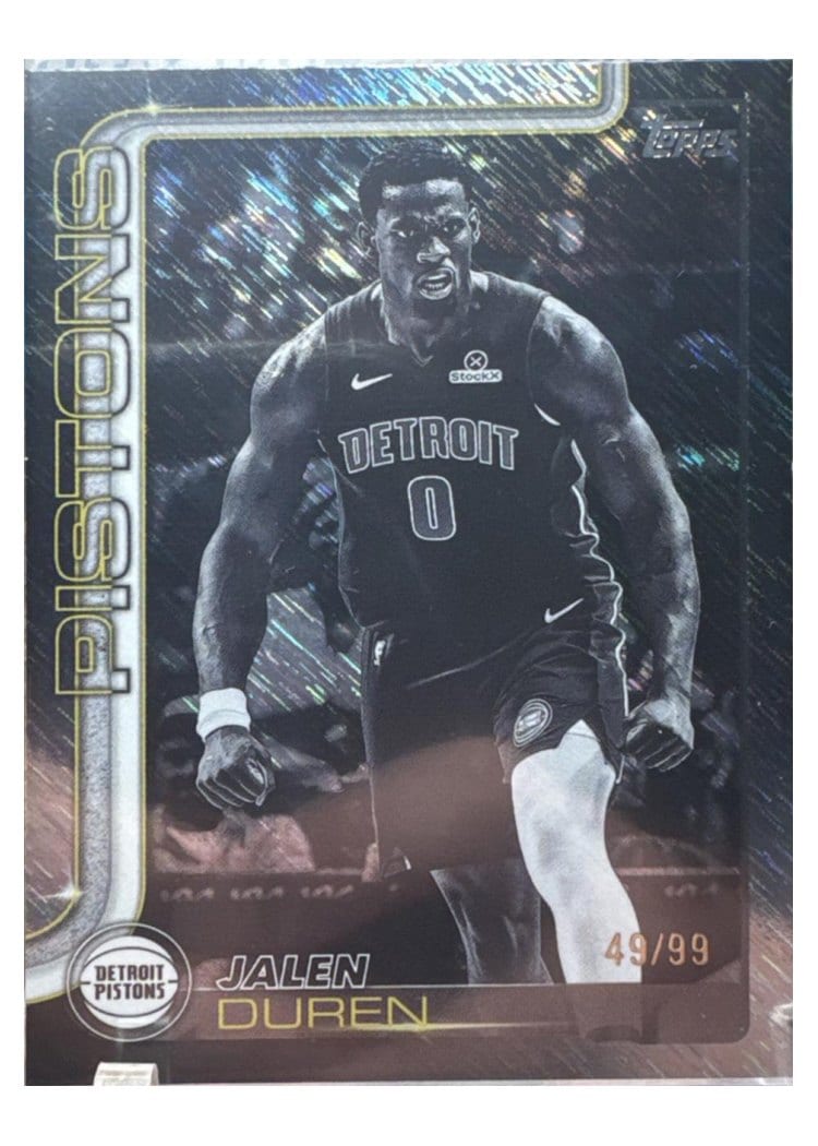 2025-26 Topps Base Set Jalen Duren #41 card