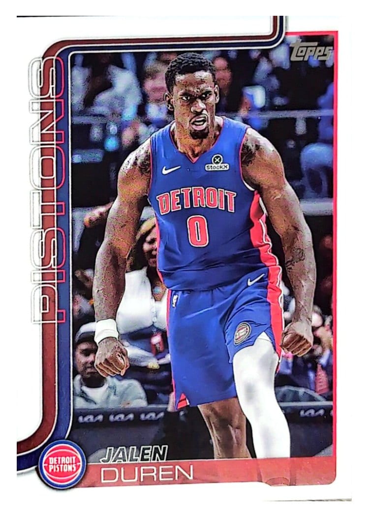 2025-26 Topps Base Set Jalen Duren #41 card