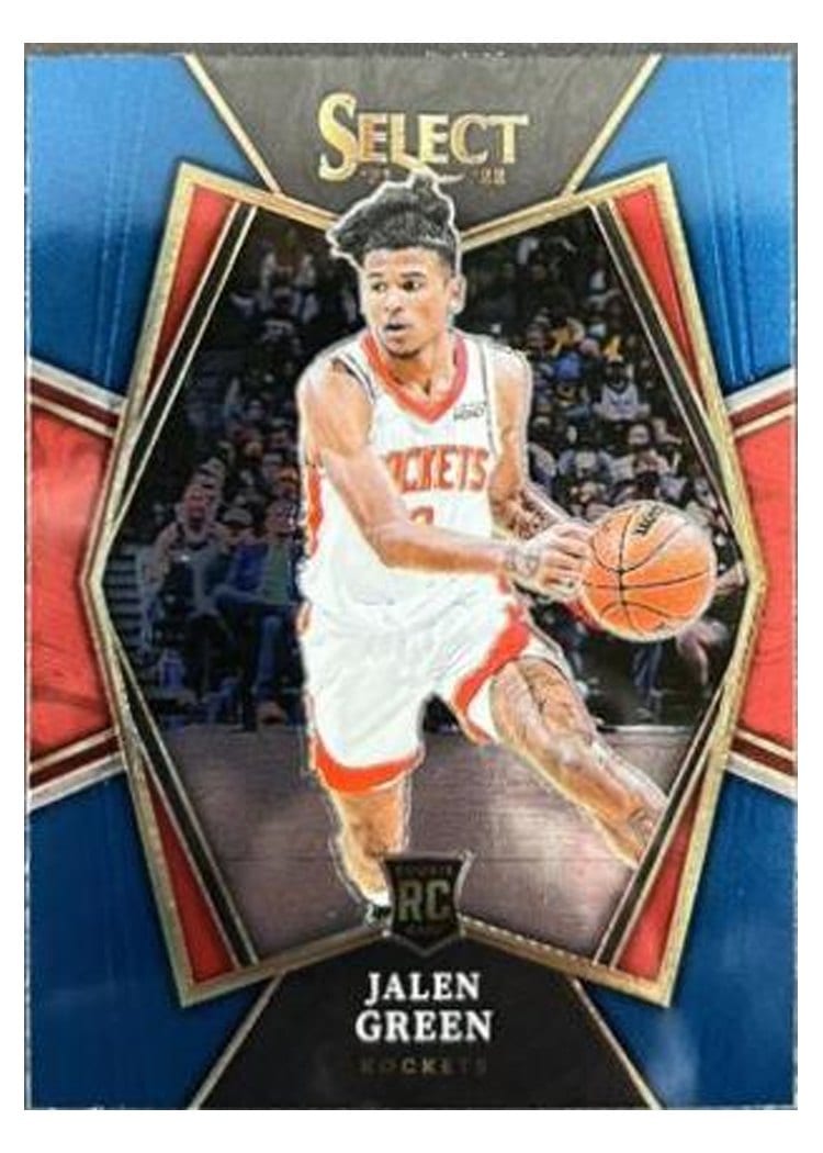 2021-22 Panini Select Base Set Jalen Green #190 card