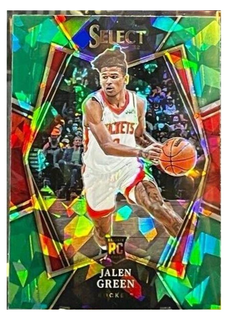 2021-22 Panini Select Base Set Jalen Green #190 card