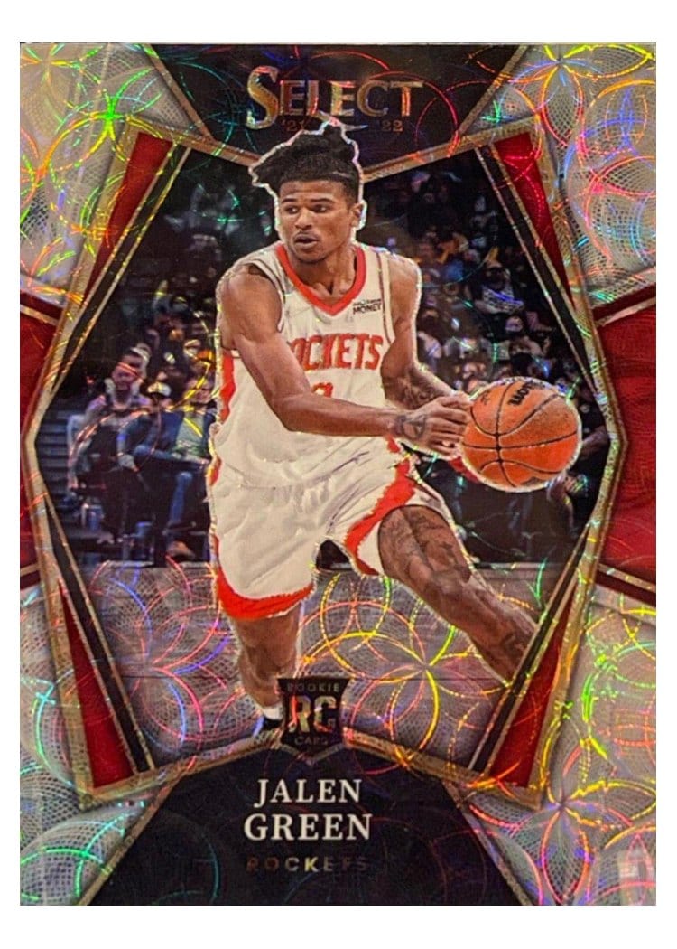 2021-22 Panini Select Base Set Jalen Green #190 card