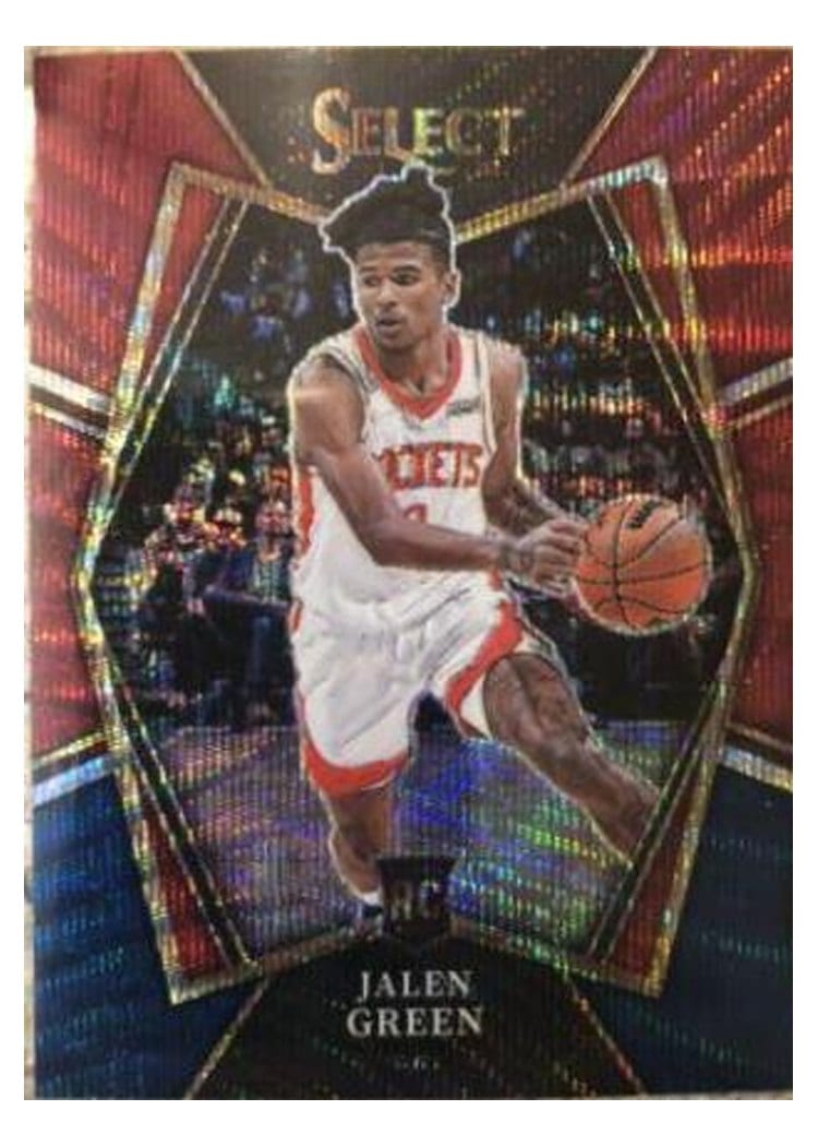 2021-22 Panini Select Base Set Jalen Green #190 card