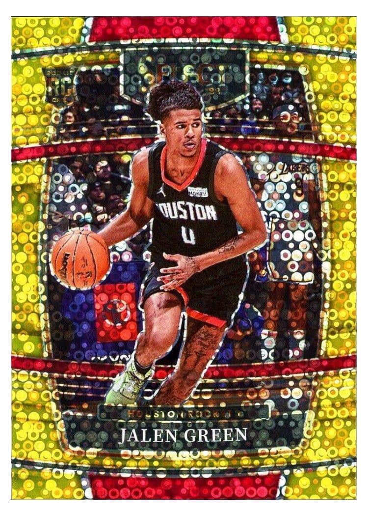 2021-22 Panini Select Base Set Jalen Green #234 card