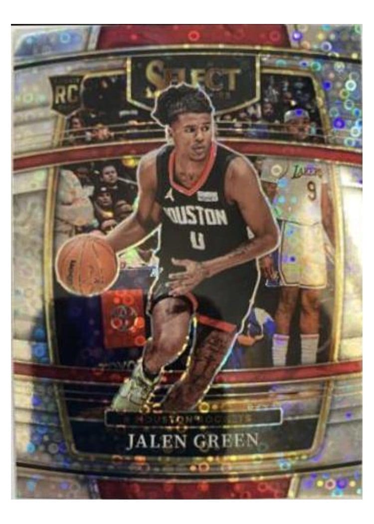 2021-22 Panini Select Base Set Jalen Green #7 card