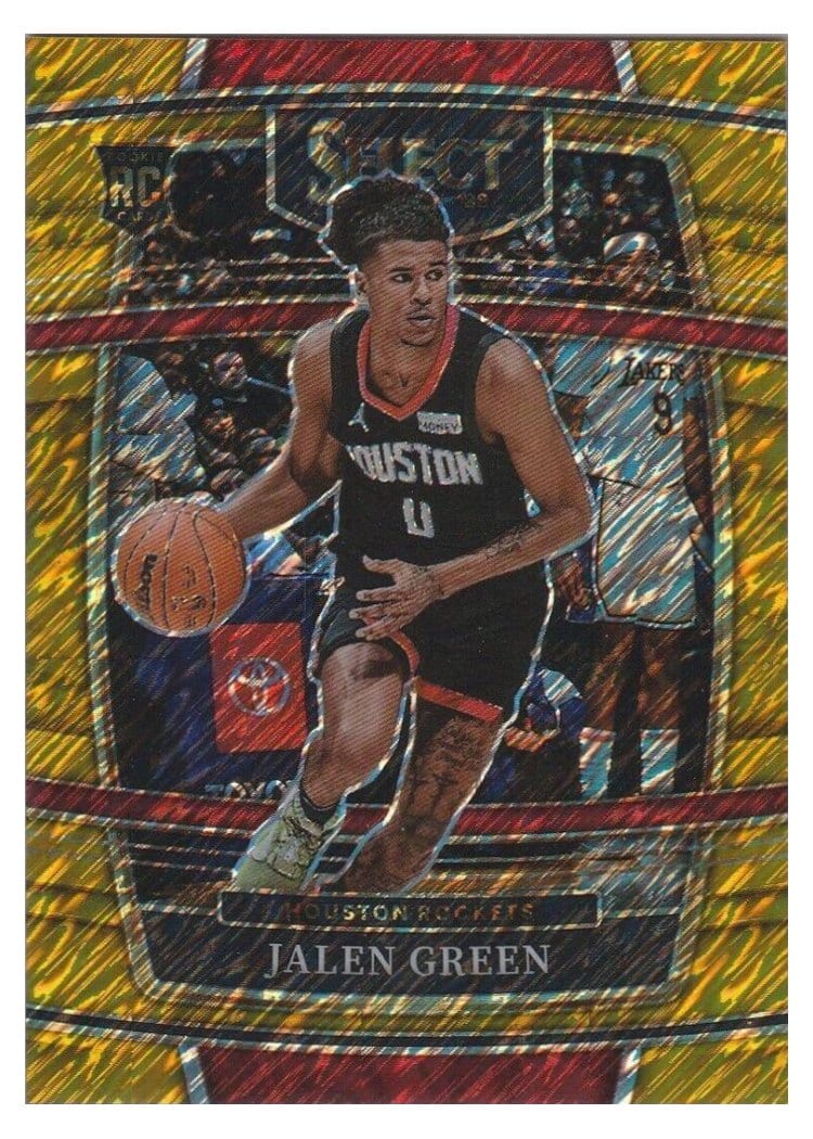 2021-22 Panini Select Base Set Jalen Green #7 card