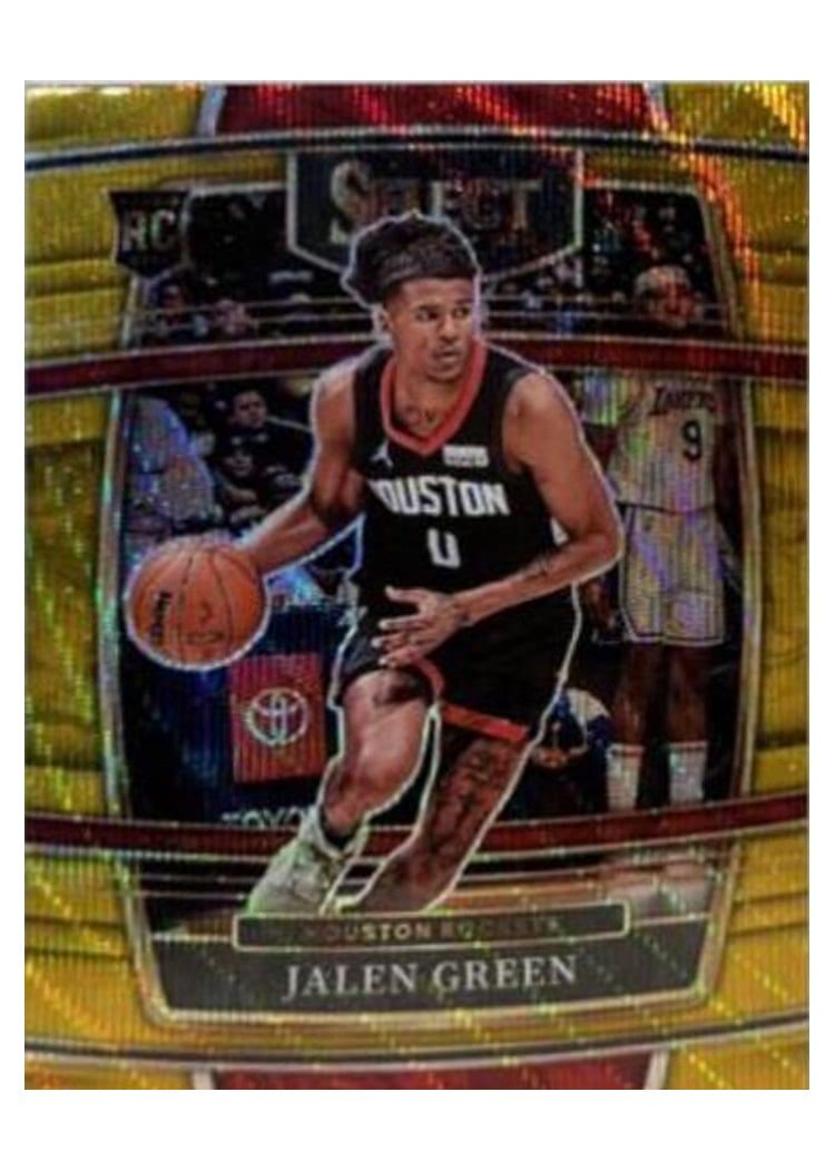 2021-22 Panini Select Base Set Jalen Green #7 card