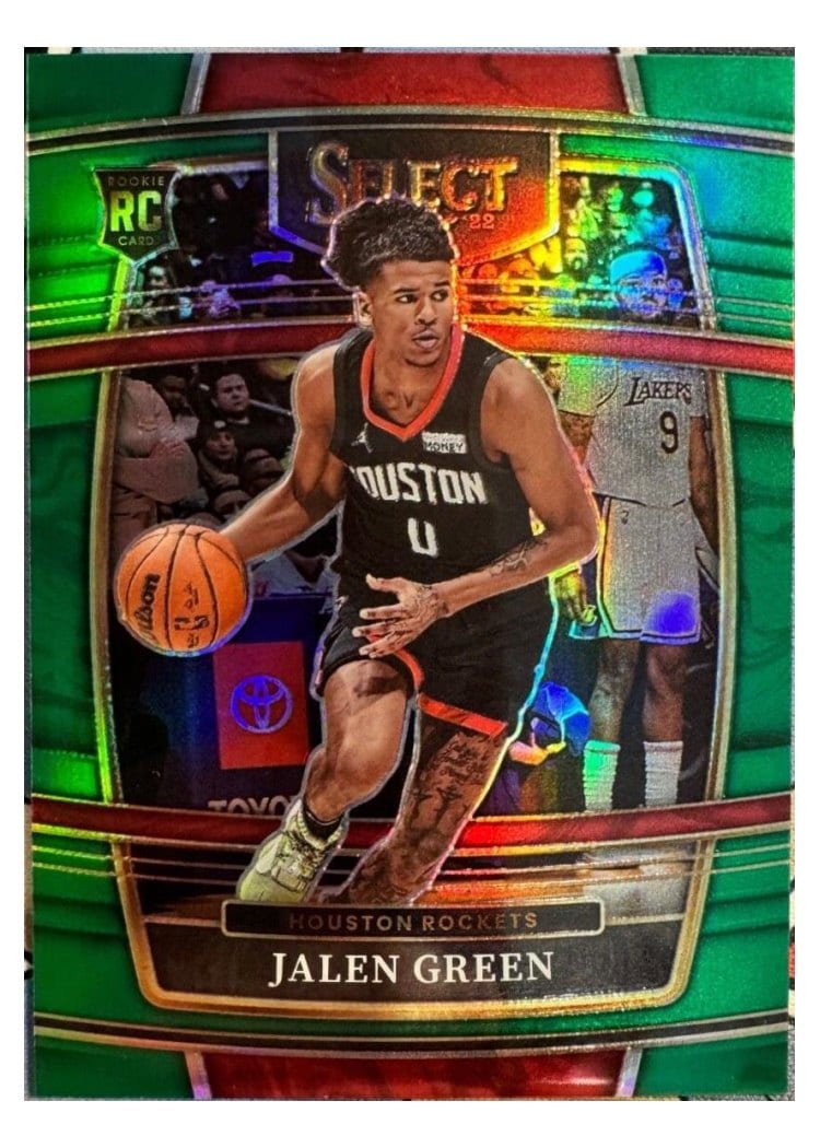 2021-22 Panini Select Base Set Jalen Green #7 card