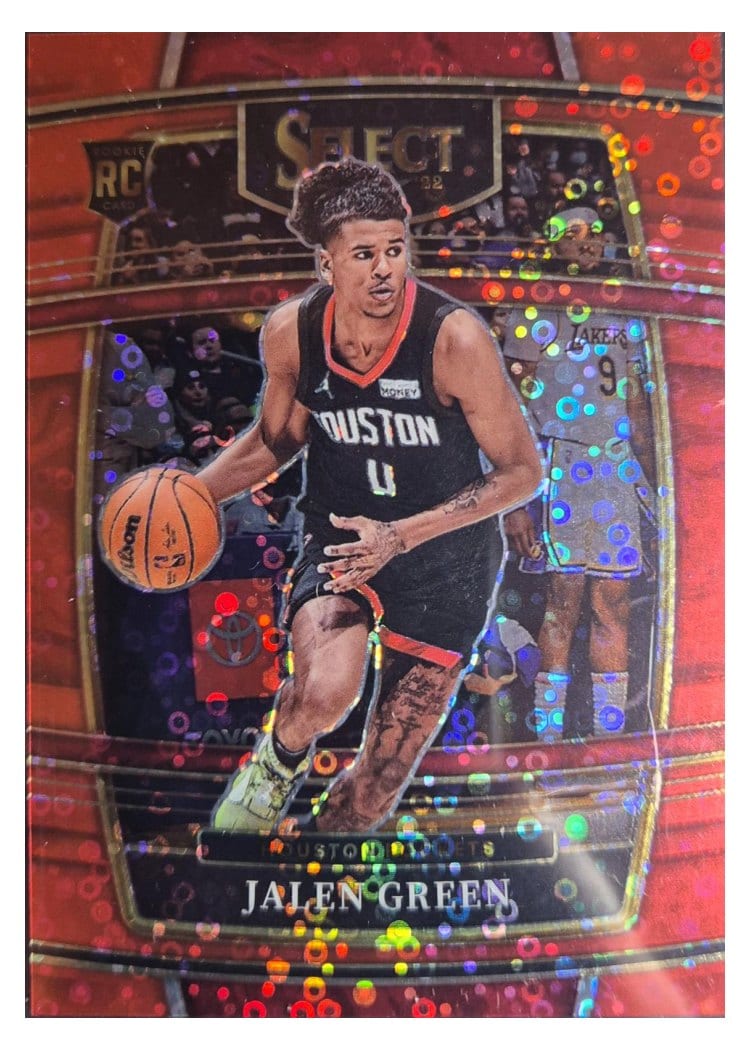 2021-22 Panini Select Base Set Jalen Green #7 card