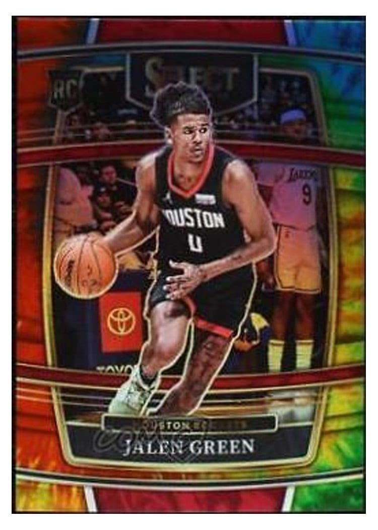 2021-22 Panini Select Base Set Jalen Green #7 card