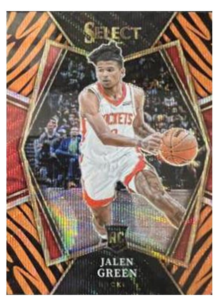 2021-22 Panini Select Base Set Jalen Green #7 card
