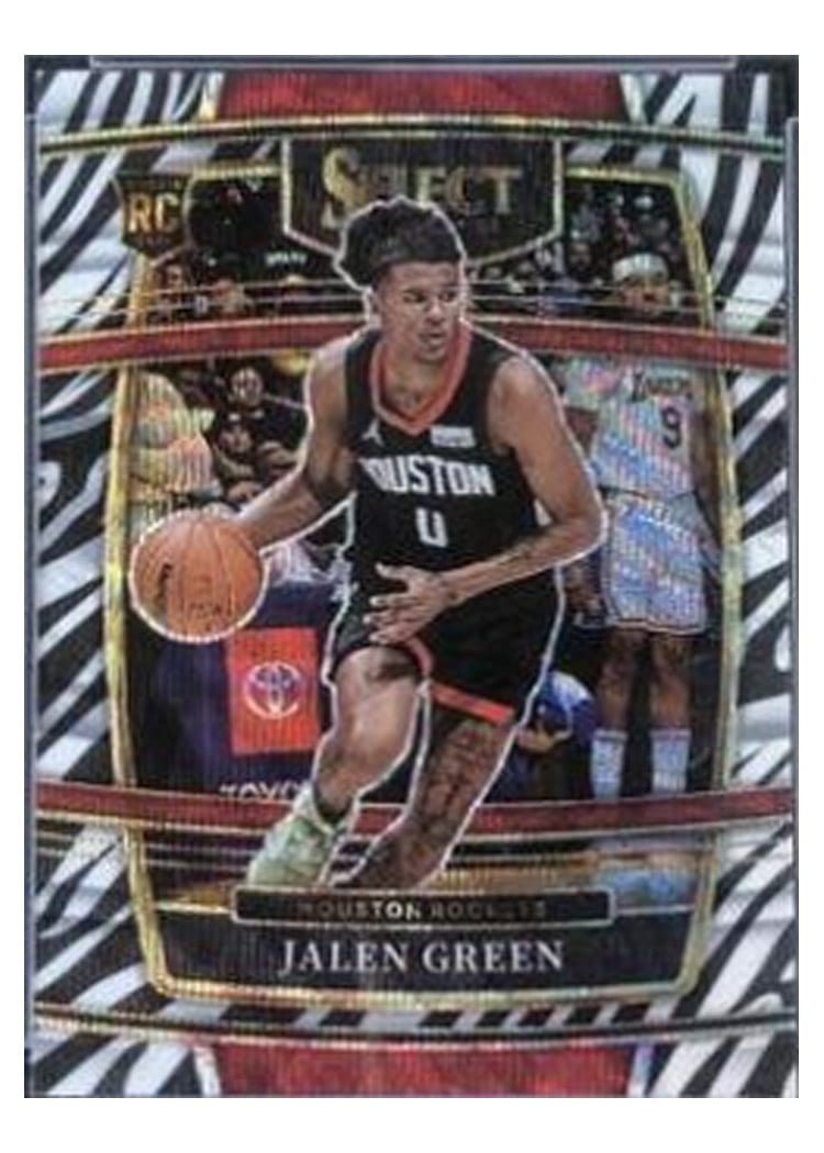 2021-22 Panini Select Base Set Jalen Green #7 card