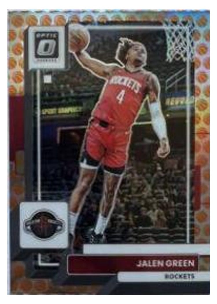 2022-23 Donruss Optic Base Set Jalen Green #147 card