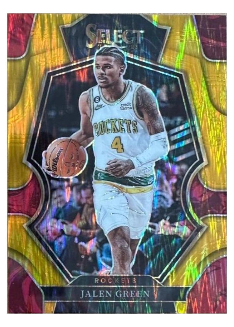 2022-23 Panini Select Base Set Jalen Green #152 card