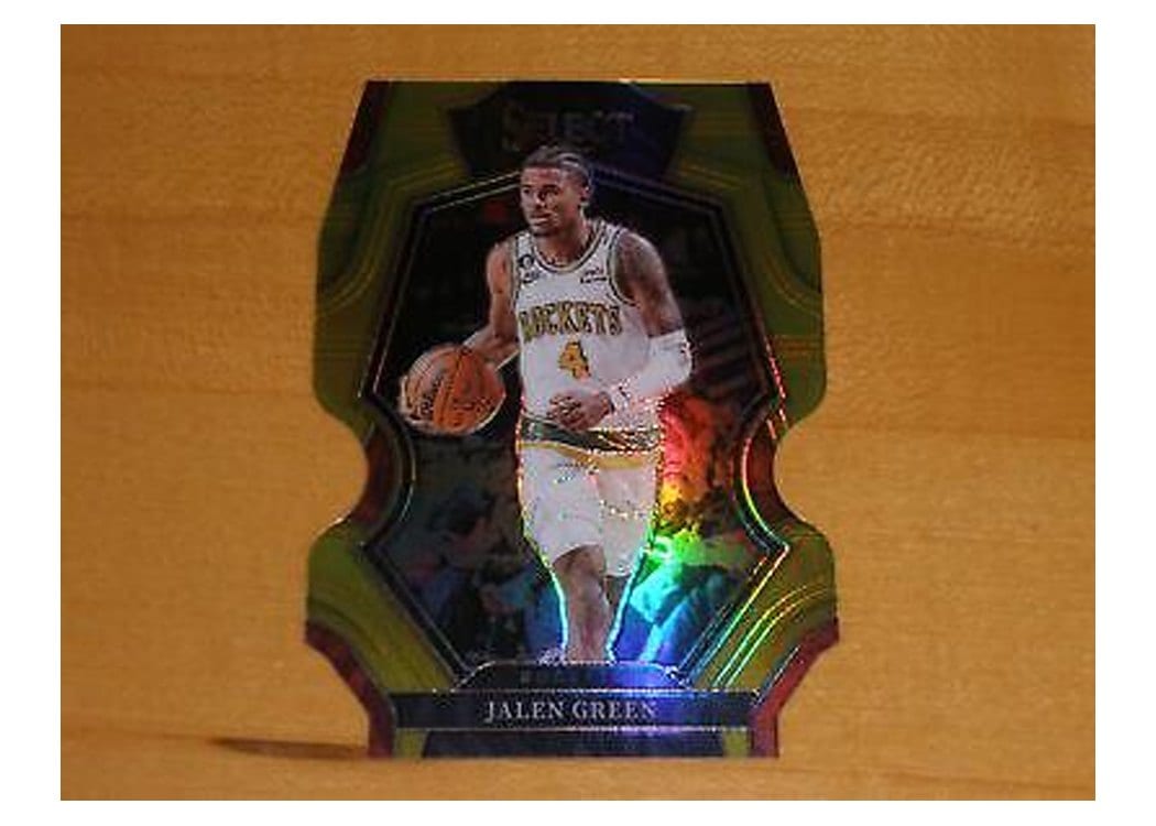 2022-23 Panini Select Base Set Jalen Green Gold Prizm #152 card