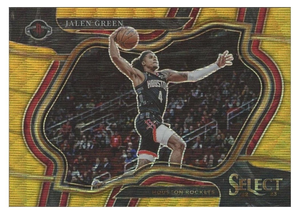 2022-23 Panini Select Base Set Jalen Green #252 card