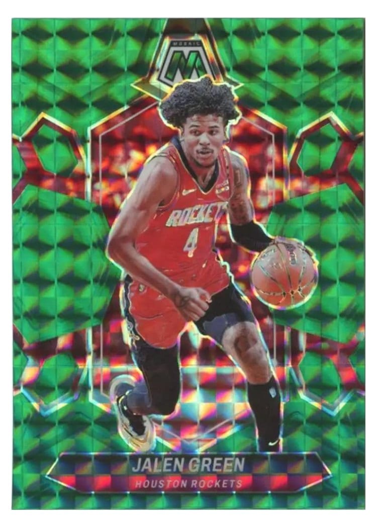 2023-24 Panini Mosaic Base Set Jalen Green #51 card