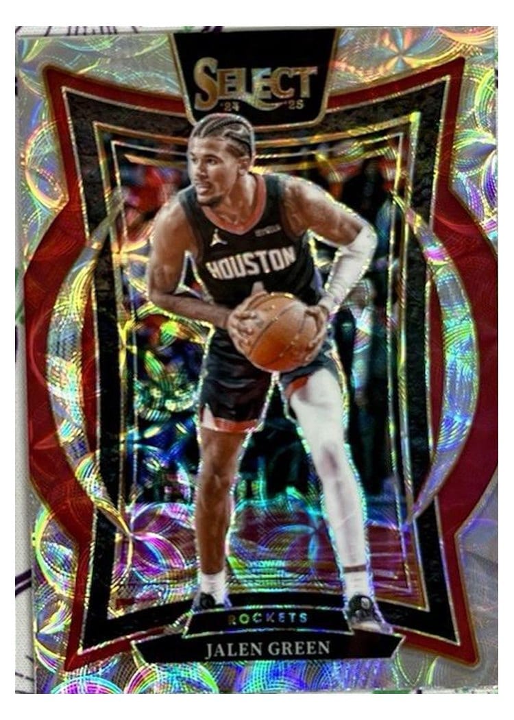 2024-25 Panini Select Base Set Jalen Green #47 card